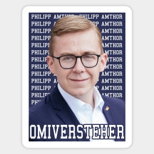 Philipp Amthor Portrait Sticker